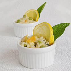 Lemony Summer Risotto