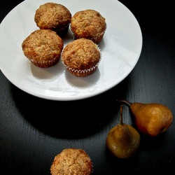 Pear and Ginger Muffins