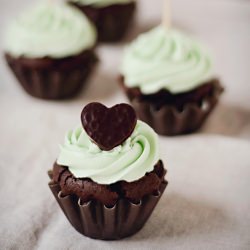 Peppermint Patty Cupcakes