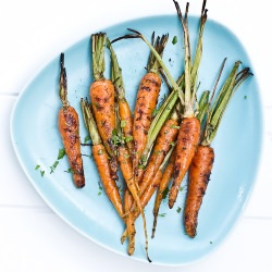 Grilled Carrots with Lime