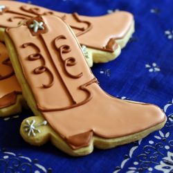 Cowboy Boot Cookies