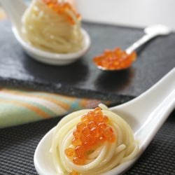 Cold Pasta with Truffle Oil
