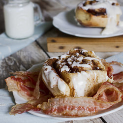 Bacon Cinnamon Rolls