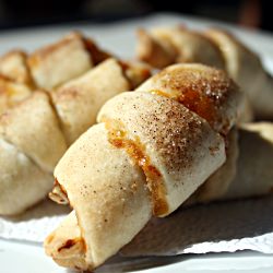 White Chocolate-Apricot Rugelach