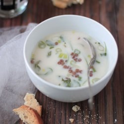 Cold Lentil Yogurt Soup