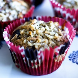 Lots-of-Things Buckwheat Muffins