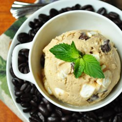 Coffee Ice Cream w Caramel