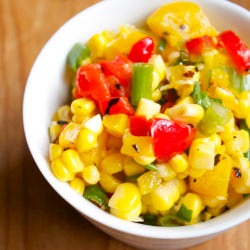 Corn & Roasted Red Pepper Salad