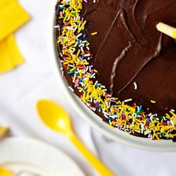Banana Ice Cream Cake