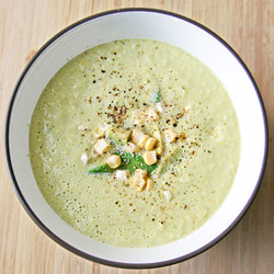 Quick Raw Corn Chowder