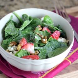 Strawberry Spinach Salad