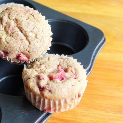 Strawberry Almond Muffins