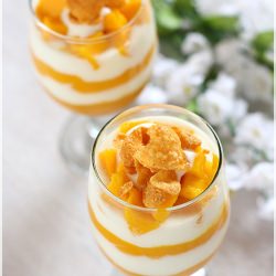 Mango Yoghurt Parfait