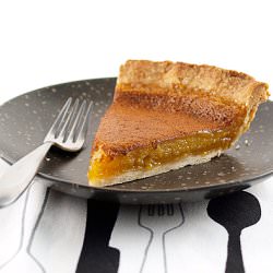White Chocolate Fudge Pie