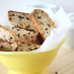 Almond & Cocoa Nib Biscotti