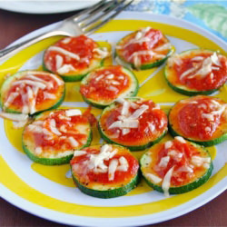 Zucchini Pizzas