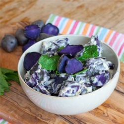 Purple Potato Salad
