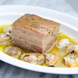Pork Belly w/ Baby Clams
