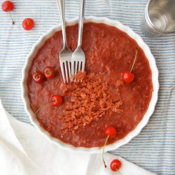 Sour Cherry Granita