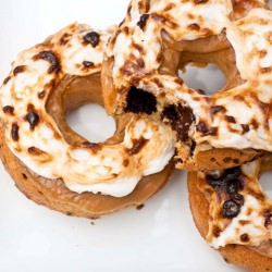 Peanut Butter Fluff Donuts
