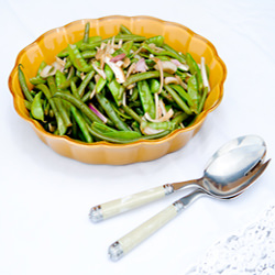 Green Bean and Snow Pea Salad