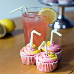 Pink Lemonade Cupcakes