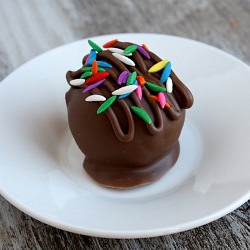 Orange Cake Truffles