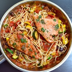 Mediterranean Tuna Pasta