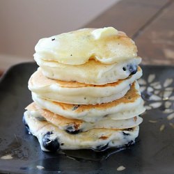 Blueberry Yogurt Pancakes