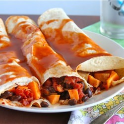 Sweet Potato Enchiladas