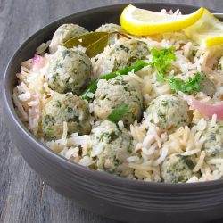 Lemon-Ginger Rice Pilaf