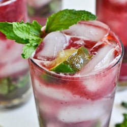 Triple Berry Mojitos