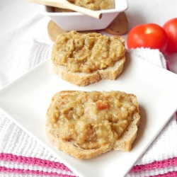 Eggplant Salad with Tomatoes