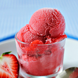 Strawberry Sorbet
