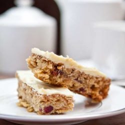Granola & White Chocolate Flapjacks