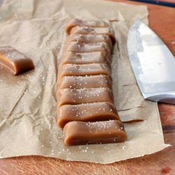 Homemade Sea Salt Caramels