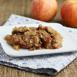 Apple Crisp with Oat Streusel