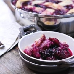 Southern Blackberry Cobbler