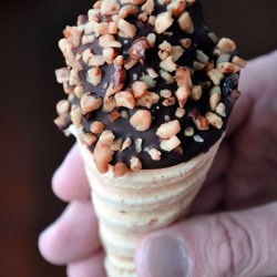 Homemade Mini Ice Cream Drumsticks