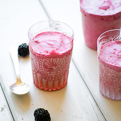 Olallieberry Semifreddo