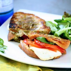 Grilled Smoked Mozzarella
