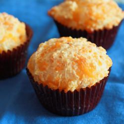 Savory Cheddar Shallot Muffins
