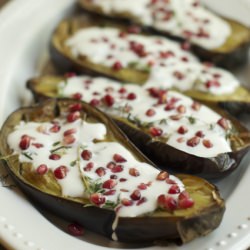 Aubergines w/ Buttermilk Sauce