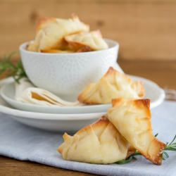 Corn and Cream Cheese Potstickers