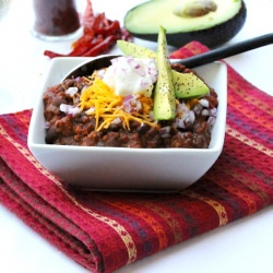 Turkey & Black Bean Chili