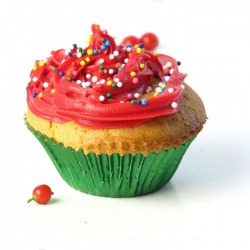 Eggless Vanilla Cupcake