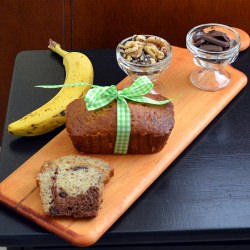 Marbled-Chocolate Banana Bread