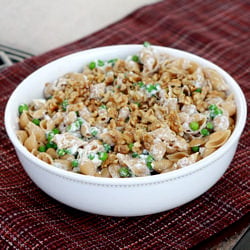 Whole Grain Shells w/ Goat Cheese