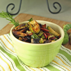 Yummy Brussels & Mushrooms