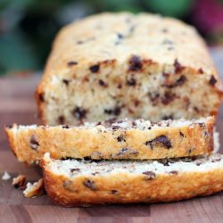 Chocolate Chip Coconut Banana Bread
